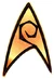 USS Enterprise insignia.