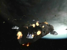 The Nautilus participates in the First Battle of Chin'toka.