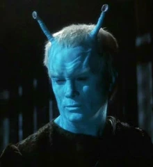 Thy'lek Shran, an Andorian thaan, in 2152.
