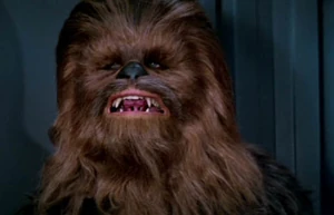 Chewbacca a Yavini csata ideje alatt.