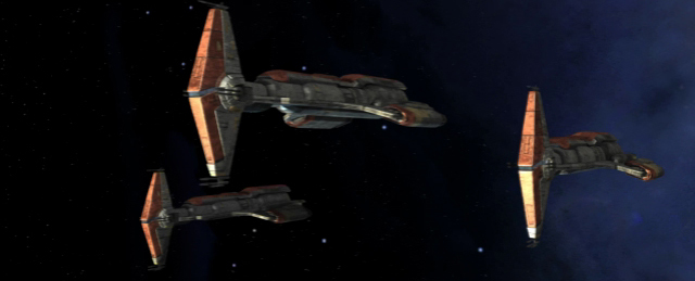 And the Consular-class Space Cruiser from the prequels: