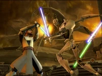 Obi-Wan Kenobi vs. Grievous.