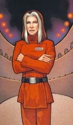 Ysanne Isard, Director of Imperial Intelligence.