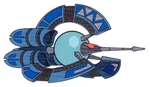 Another possible version of the droid tri-fighter.