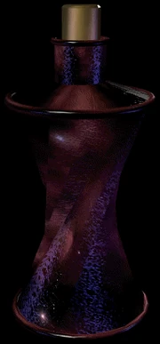A bottle of Liquid Galaxies.