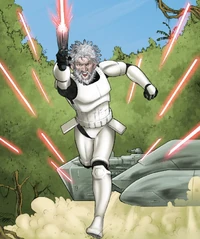 Able routs a landing craft full of stormtroopers.