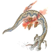 Young Opee sea killers gnaw their way from a colo's stomach.