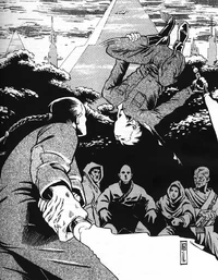 Gantoris challenges Skywalker to a duel.