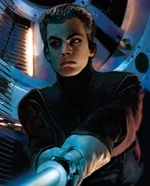 Ben Skywalker during the Battle of Centerpoint Station.