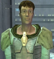 Captain Sykes after the Battle of Yavin.