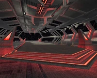 The bridge of the Ravager.