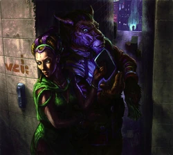 A Bothan spy meeting with a contact.