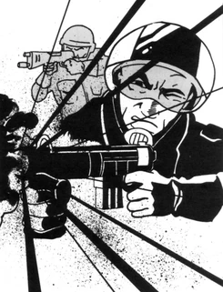 Special forces troopers