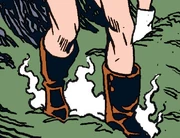 Freeze boots preventing megonite moss from exploding.