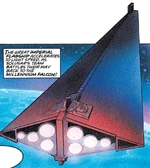 Eclipse II jumping into hyperspace