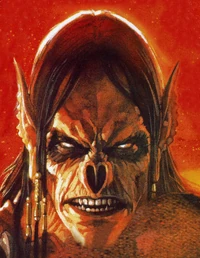 Warmaster Tsavong Lah, infamous leader of the Warrior caste and emblematic of his species.