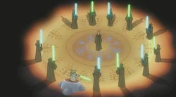 Anakin wordt een Jedi Knight