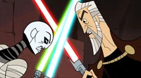 Dooku en Ventress