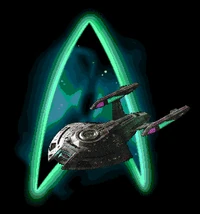 Logo for Star Trek: Pioneer (STP).