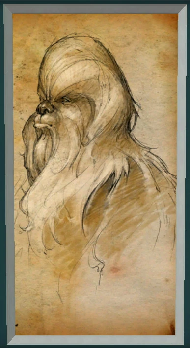 Life Day Painting (Proud Wookiee)