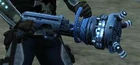 A player wielding a Net Gun