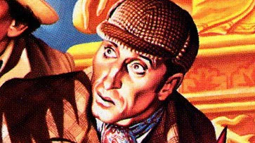 Sherlock assisting the seventh Doctor to battle Azathoth. ("All-Consuming Fire")