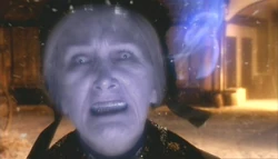 Mrs. Peace possessed by the Gelth