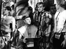 Dyoni, Temmosus, Ganatus and Alydon in the Petrified Forest (DW: The Daleks)