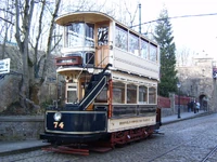 Sheffield 74 at the National Tramway Museum