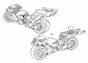 Note the proper position of the wheel struts.