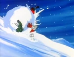 This snow isn't as fun as Spike said it was!