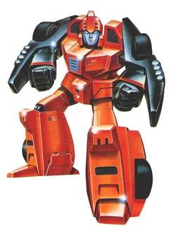 He's clenching his tiny fists in anger because Prime made him stand still for the photo.