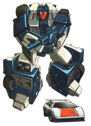 Ever since the invention of Targetmasters Breakdown has been convinced his pistol is out to kill him...