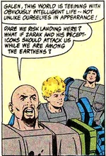 We've replaced Duros with his younger, evil twin.  Let's see if Galen notices...