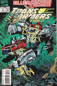 Surprisingly, Frenzy wouldn't die for another nine issues.