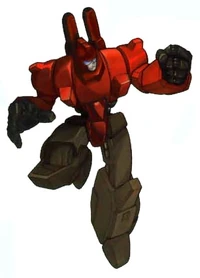 A rare image of him NOT running beside Crosshairs