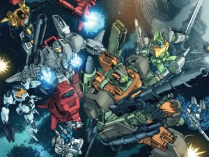 The Wreckers are so hardcore they don't even need a spaceship. Except for when they do.
