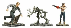 Yes, run toward  the crazy robot.