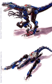 Raptor and...  squatting Raptor?  It's a jet powered squat, surely.