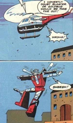 "Blades!  Who's the best Autobot leader?"  "Well, Optimus Prime was kinda oka—"