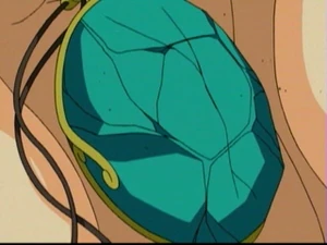 Young girl stalks giant robot and wears a piece of jewellery that is connected to his very soul. Creepy.