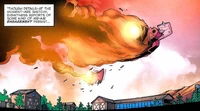 Continuing the long tradition of Cybertronian ships violently crashing.