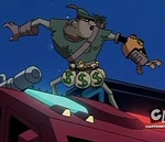 Hunt, hunt, hunt! He's the... Archer-man.