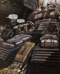 IN THIS TEMPLE AS IN THE HEARTS OF THE PEOPLE FOR WHOM HE SAVED THE UNION THE MEMORY OF OPTIMUS PRIME IS ENSHRINED FOREVER