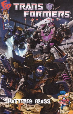 Transformers stand and point a lot in the mirrorverse, too.