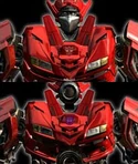 Swindle units can be either Autobot (top) or Decepticon (bottom)
