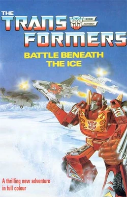 Uh, guys?  I hate to be the one to tell you this... But you're above the ice.  Better luck next book cover.
