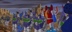 I don't know how, but I'm pretty sure the Decepticons were cheating.