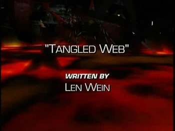What web? All I see is lava.