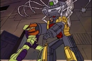 "Dude, stop fighting me, there's a mechanical bug on your shoulder!"